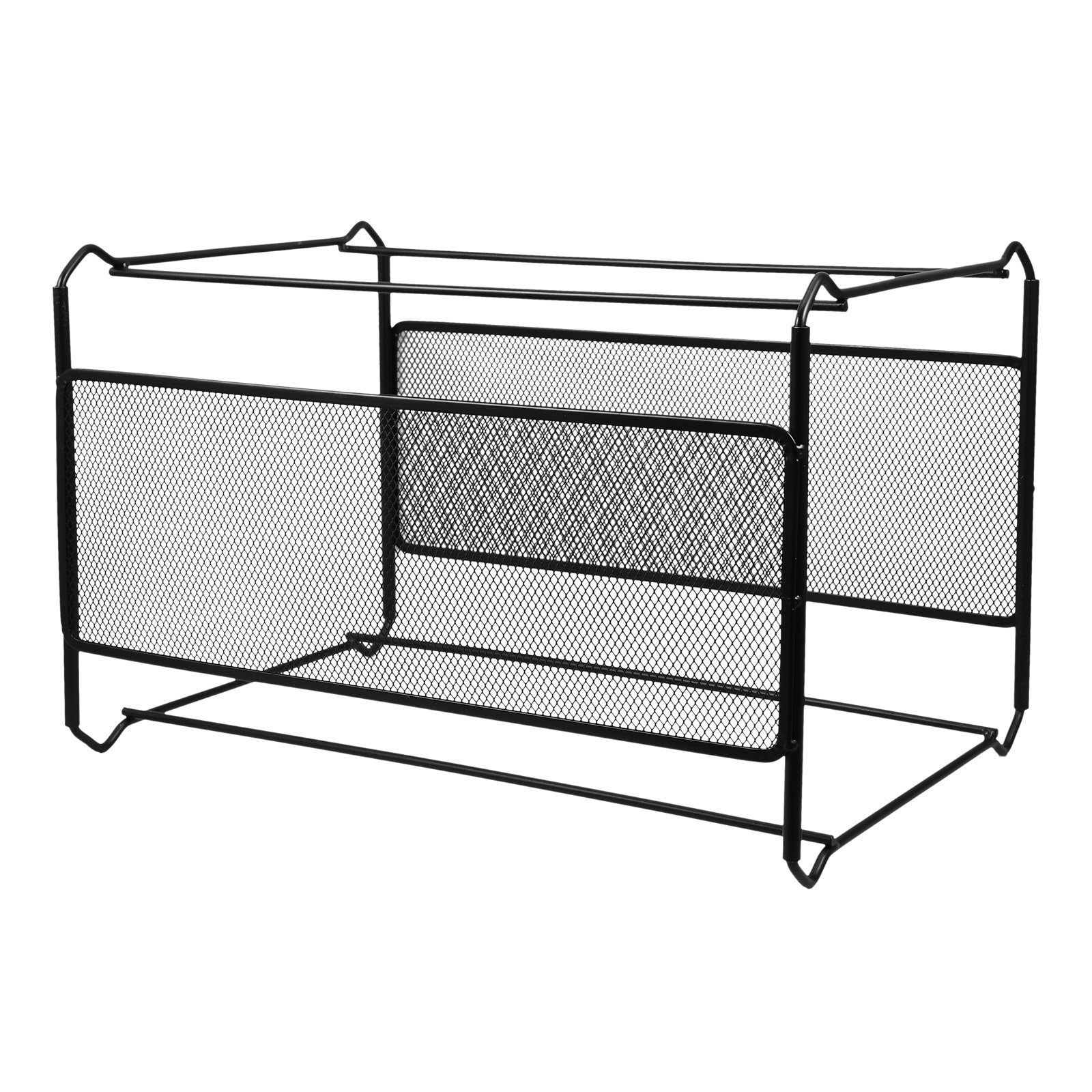 Magazine Holder Rack - حامل ملفات شبكي معدني لتنظيم المستندات