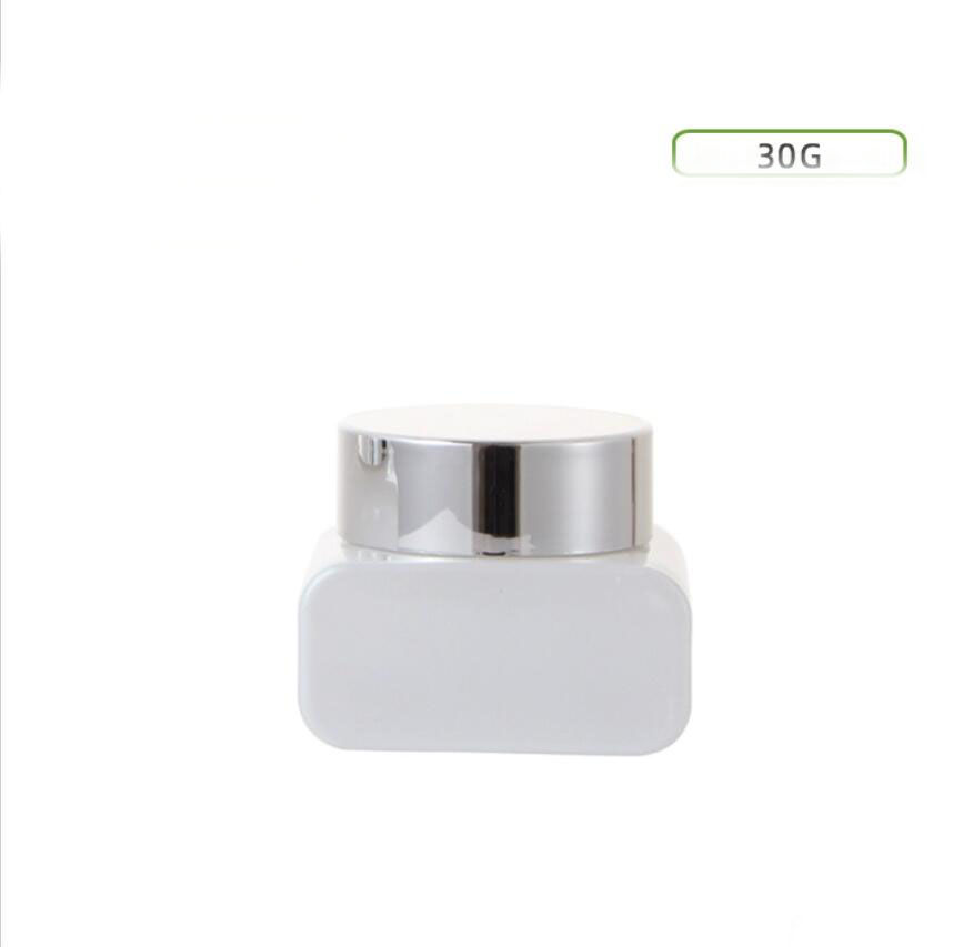 30 جرام جرة زجاجية بيضاء غطاء  - مراجعة Gel Refill Pack وسعره