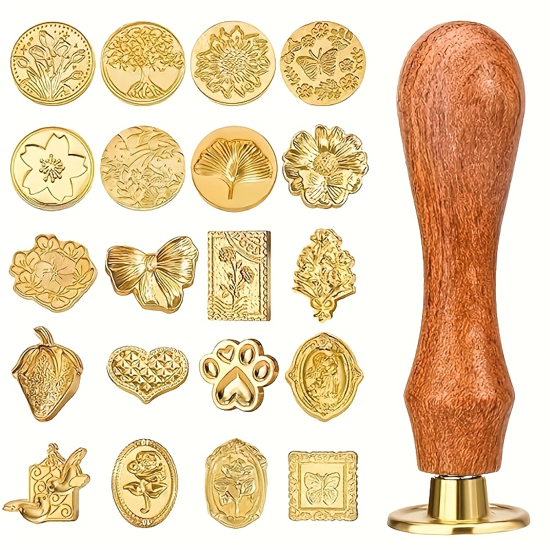 مجموعة أختام شمعية مكونة من 21 - مراجعة Wax Seal Stamp Set وسعره