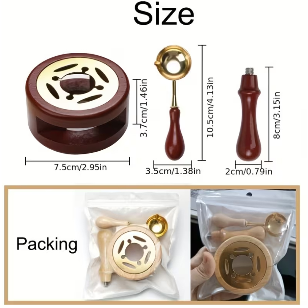 طقم ختم شمع مخصص، ختم شمع شخصي - مراجعة Wax Seal Stamp Set وسعره