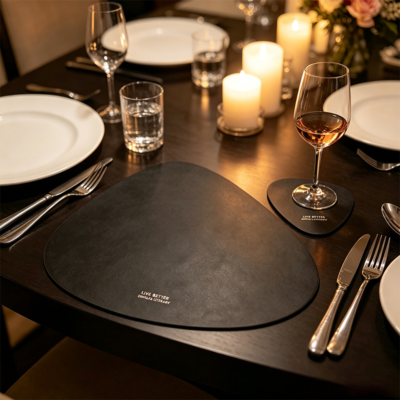 2/4/8/12 قطعة من مفارش الطاولة - مراجعة Leather Desk Pad وسعره