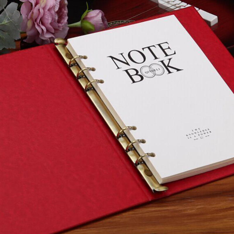 A4 A5 B5 A6 حلقة معدنية الموثق - مراجعة Binder A4 Lever وسعره
