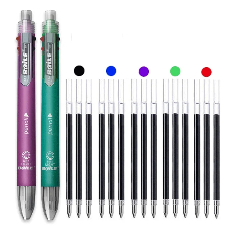 4/12 قطعة قلم متعدد الألوان 6  - مراجعة Staedtler Pencil Lumocolor وسعره