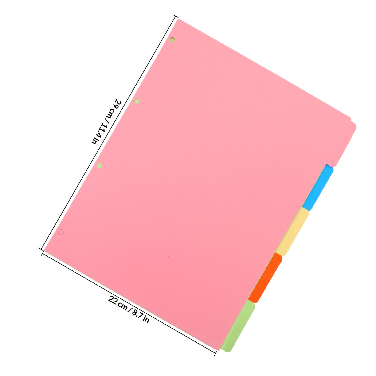 مجموعتان من فواصل الملفات المل - مراجعة Tab Divider A4 وسعره
