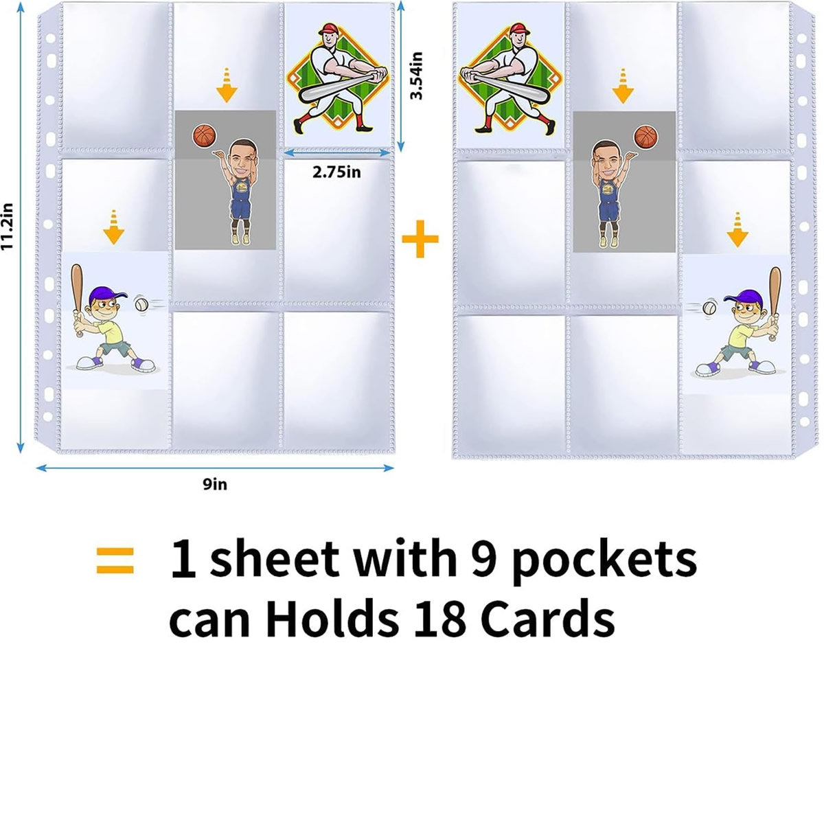 50 حزمة من أغلفة البطاقات ذات  - مراجعة Card Index Box وسعره